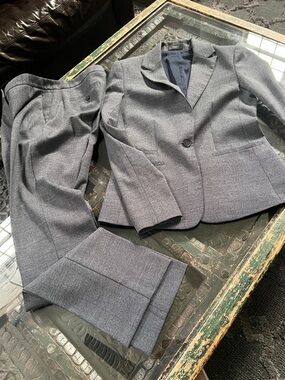 Theory Women's Gray Two-Piece Tailored Suit